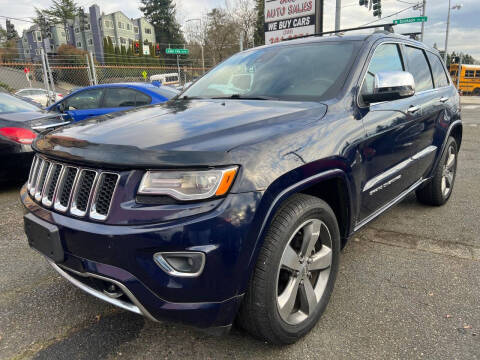 2015 Jeep Grand Cherokee for sale at SNS AUTO SALES in Seattle WA