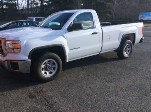 2015 GMC Sierra 1500 for sale at Route 102 Auto Sales  and Service in Lee MA