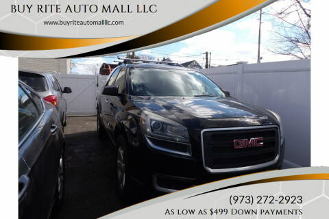 2016 GMC Acadia for sale at BUY RITE AUTO MALL LLC in Garfield NJ