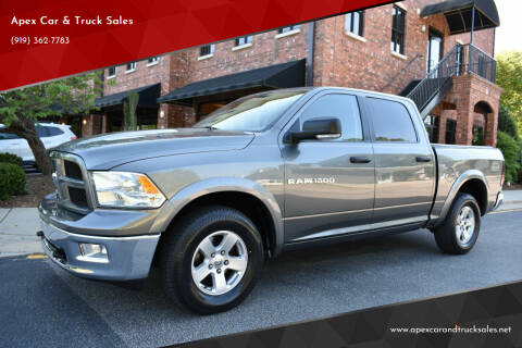 2012 RAM 1500 for sale at Apex Car & Truck Sales in Apex NC