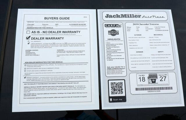 2019 Chevrolet Traverse Premier