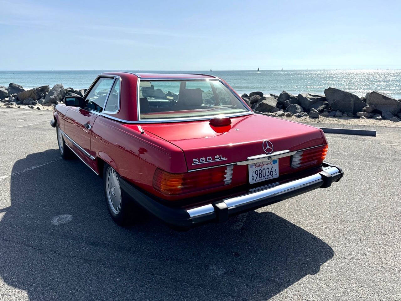 1987 Mercedes-Benz 560-Class for sale at DE AUTOS INC in San Juan Capistrano, CA