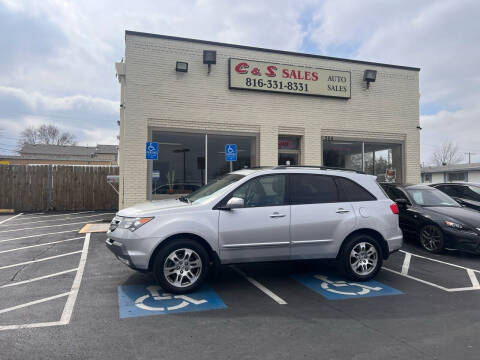 2008 Acura MDX for sale at C & S SALES in Belton MO