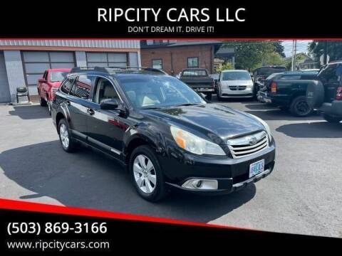 2010 Subaru Outback for sale at RIPCITY CARS LLC in Portland OR