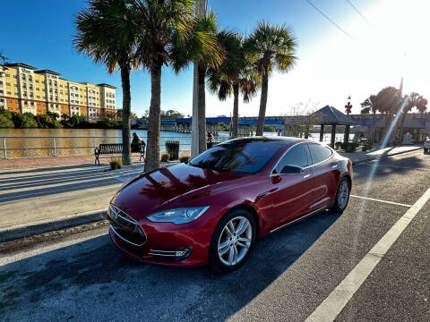 2014 Tesla Model S for sale at Lazarus Luxury in Palm Bay FL