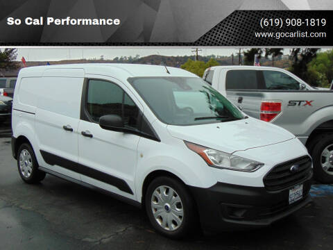 2019 Ford Transit Connect for sale at So Cal Performance in San Diego CA