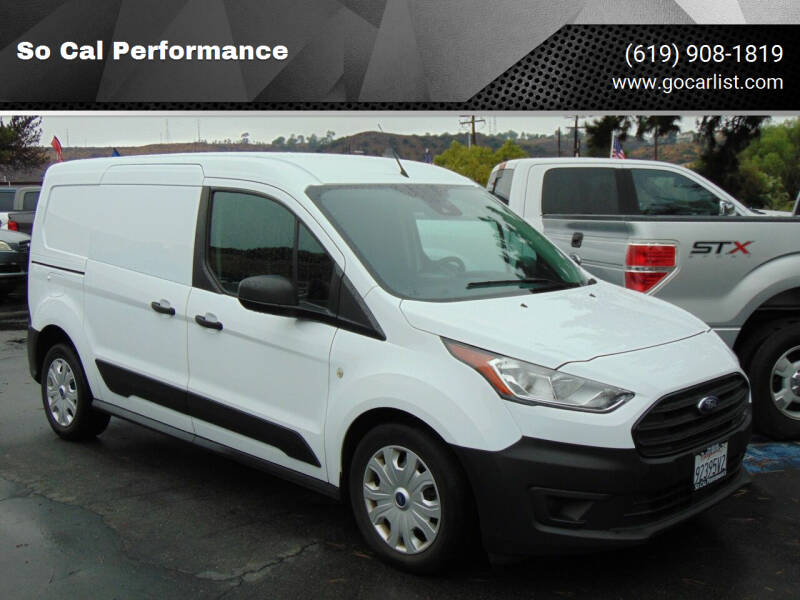 2019 Ford Transit Connect Cargo for sale at So Cal Performance in San Diego CA