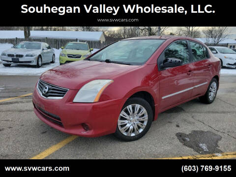 2011 Nissan Sentra for sale at Souhegan Valley Wholesale, LLC. in Derry NH