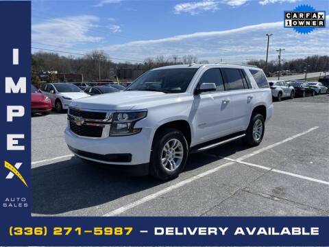 2020 Chevrolet Tahoe for sale at Impex Auto Sales in Greensboro NC