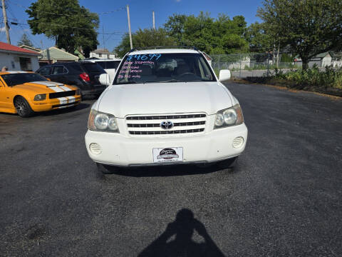 2003 Toyota Highlander for sale at SUSQUEHANNA VALLEY PRE OWNED MOTORS in Lewisburg PA