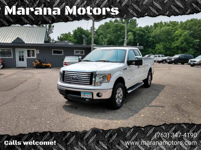 2012 Ford F-150 for sale at Marana Motors in Princeton MN