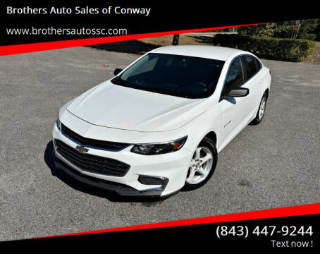 2018 Chevrolet Malibu for sale at Brothers Auto Sales of Conway in Conway SC