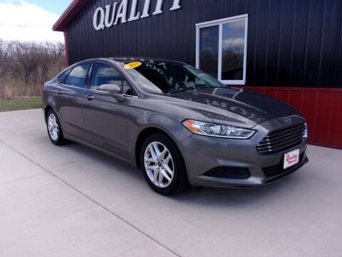 2013 Ford Fusion for sale at Quality Motors Inc in Algona IA