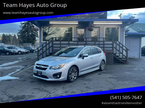 2013 Subaru Impreza for sale at Team Hayes Auto Group in Eugene OR