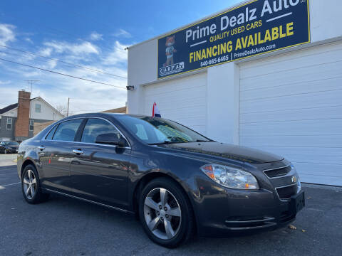 2012 Chevrolet Malibu for sale at Prime Dealz Auto in Winchester VA