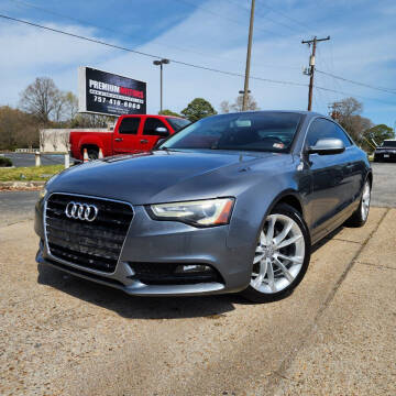 2014 Audi A5 for sale at Premium Motor's LLC in Norfolk VA