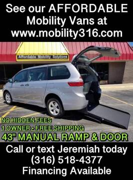 2018 Toyota Sienna for sale at Affordable Mobility Solutions, LLC - Mobility/Wheelchair Accessible Inventory-Wichita in Wichita KS