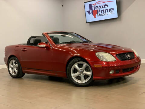 2002 Mercedes-Benz SLK for sale at Texas Prime Motors in Houston TX