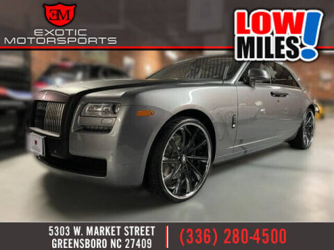 2013 Rolls-Royce Ghost for sale at Exotic Motorsports in Greensboro NC