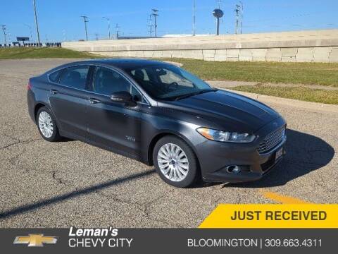 2016 Ford Fusion Energi for sale at Leman's Chevy City in Bloomington IL
