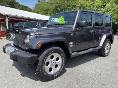 2014 Jeep Wrangler Unlimited for sale at RRR AUTO SALES, INC. in Fairhaven MA