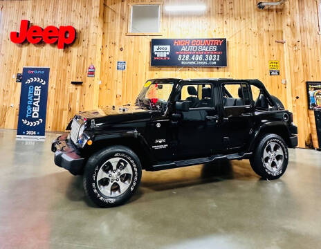 2016 Jeep Wrangler Unlimited for sale at Boone NC Jeeps-High Country Auto Sales in Boone NC