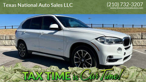 2017 BMW X5 for sale at Texas National Auto Sales LLC in San Antonio TX