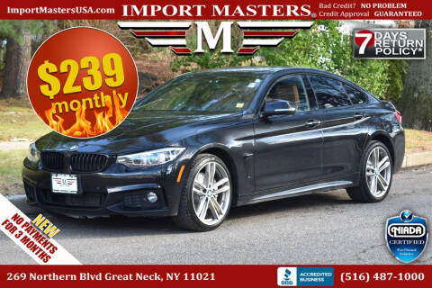 2018 BMW 4 Series for sale at Import Masters in Great Neck NY