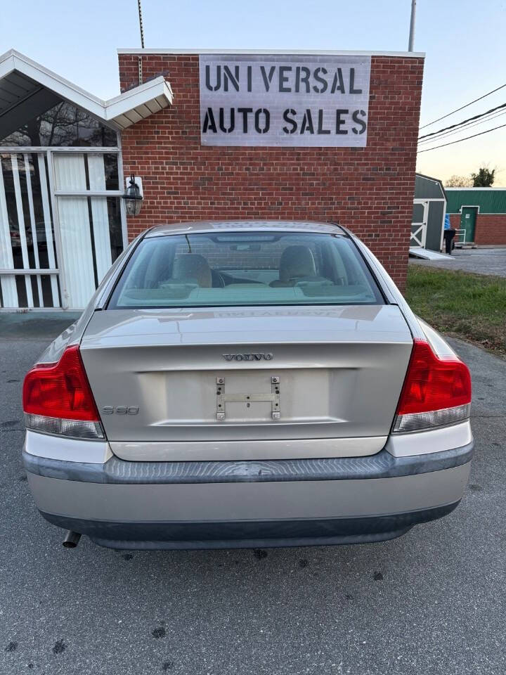 2004 Volvo S60 for sale at Universal Auto Sales LLC in Burlington, NC