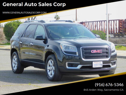 2014 GMC Acadia for sale at General Auto Sales Corp in Sacramento CA