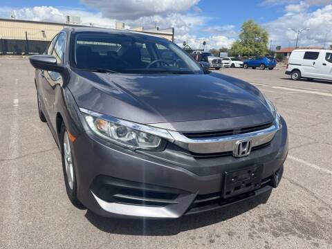 2016 Honda Civic for sale at Rollit Motors in Mesa AZ