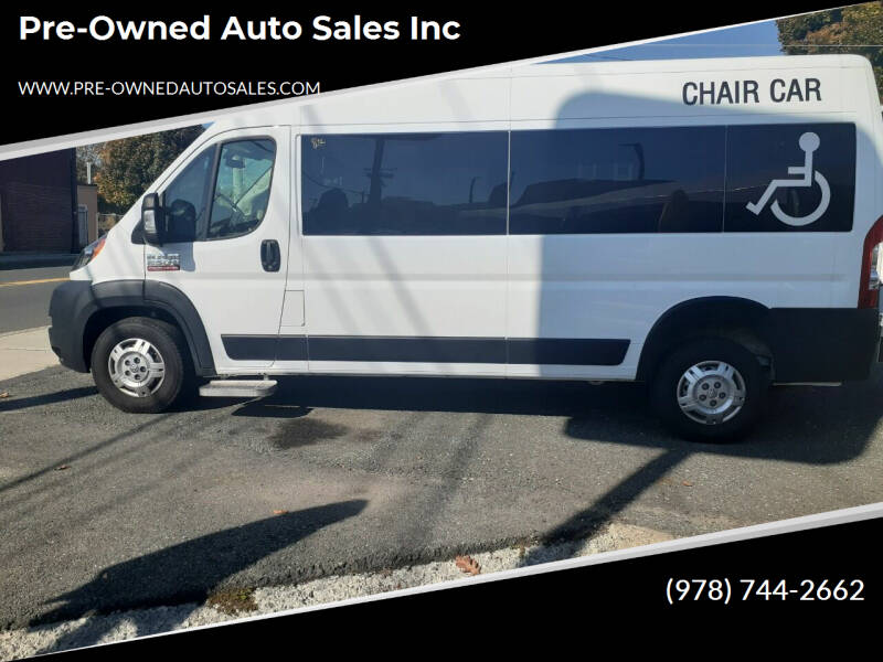 used ram promaster window van for sale