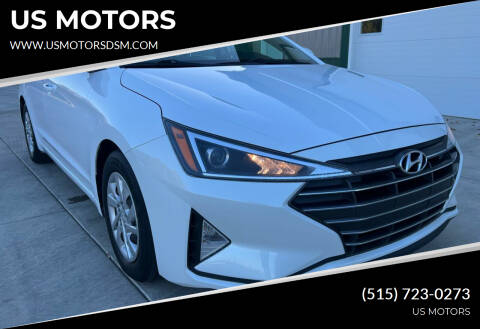 2019 Hyundai Elantra for sale at US MOTORS in Des Moines IA
