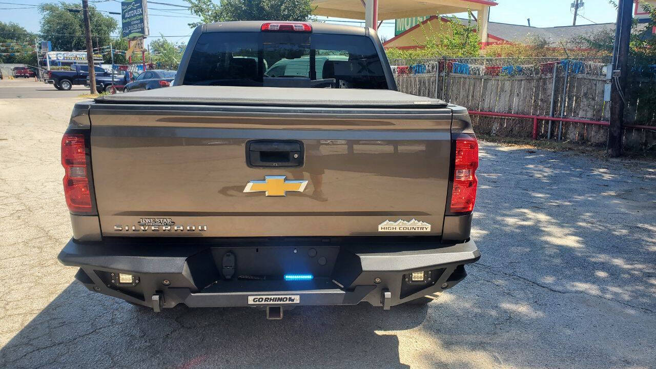 Used Car 2015 Chevrolet Silverado 1500  High Country 4x4 4dr Crew Cab 6.5 Ft. Sb For Sale Under $25,000 In San Antonio, Texas
