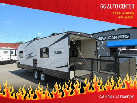 2020 Rush Sunset Park Toy Hauler for sale at 66 Auto Center in Joplin MO