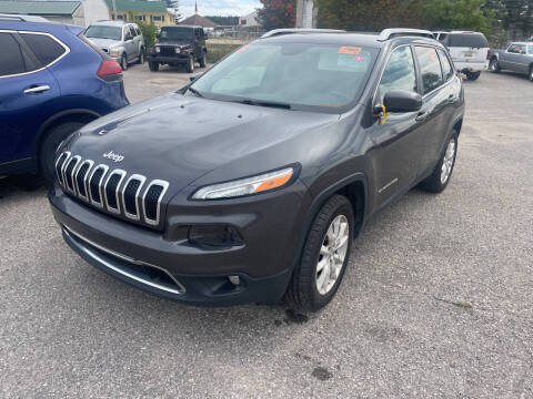 2016 Jeep Cherokee for sale at Strait-A-Way Auto Sales LLC in Gaylord MI