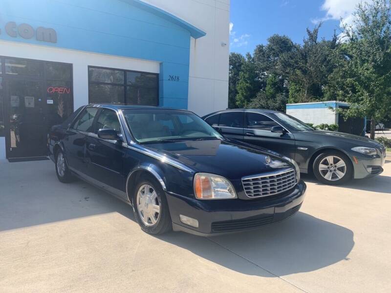 2002 Cadillac DeVille for sale at ETS Autos Inc in Sanford FL