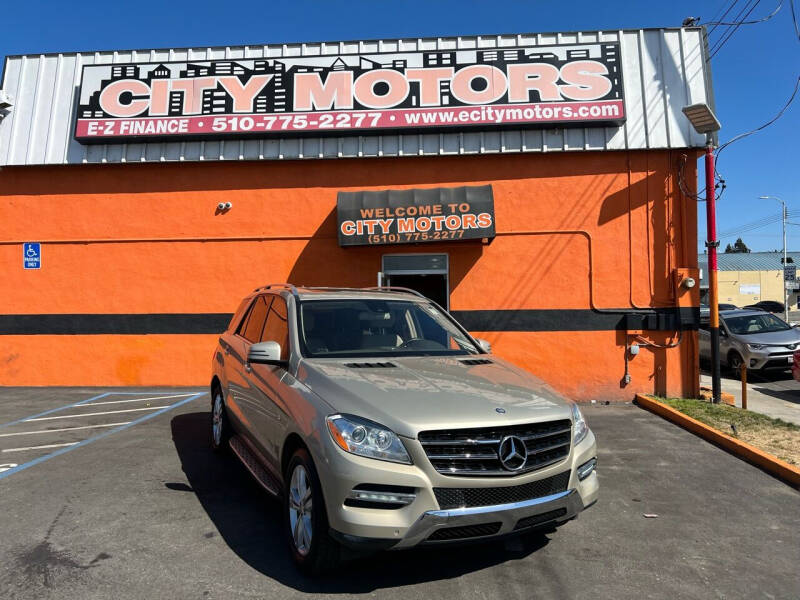 2012 Mercedes-Benz M-Class for sale at City Motors in Hayward CA