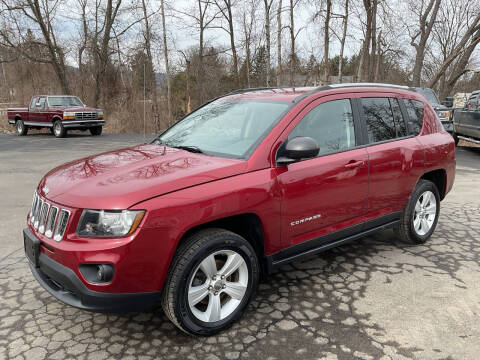 2017 Jeep Compass for sale at AFFORDABLE AUTO SVC & SALES in Bath NY