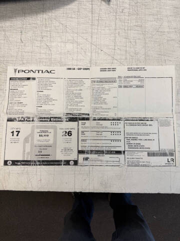 2008 Pontiac G6 GXP