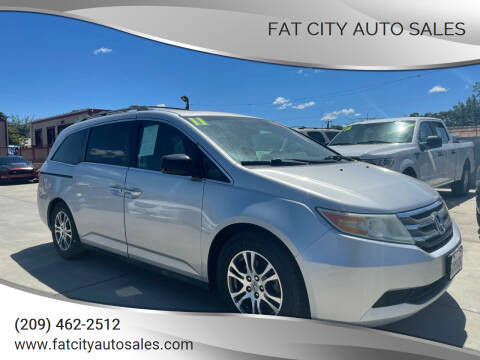 2011 Honda Odyssey for sale at Fat City Auto Sales in Stockton CA
