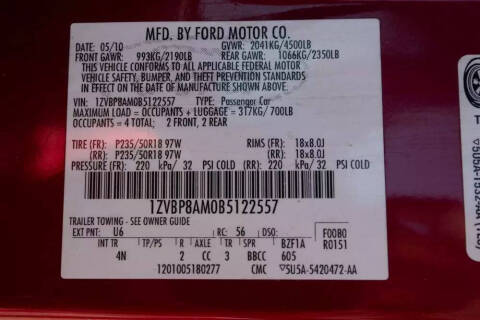 2011 Ford Mustang V6 Premium