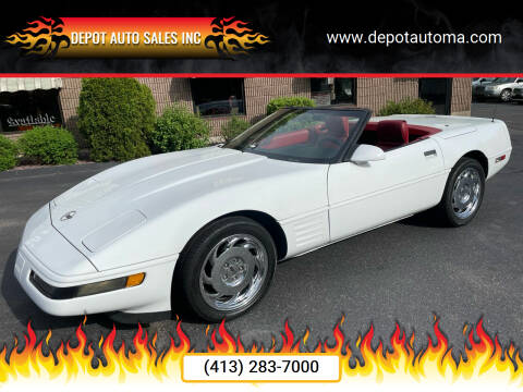 1991 Chevrolet Corvette for sale at Depot Auto Sales Inc in Palmer MA