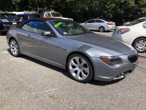 2005 BMW 6 Series for sale at Discount Auto Inc in Wareham MA