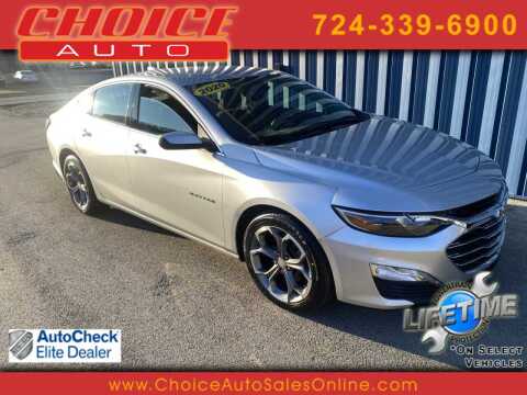 2020 Chevrolet Malibu for sale at CHOICE AUTO SALES in Murrysville PA