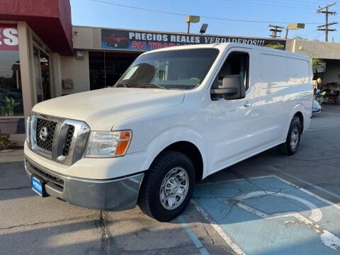 2012 Nissan NV Cargo for sale at Sanmiguel Motors in South Gate CA
