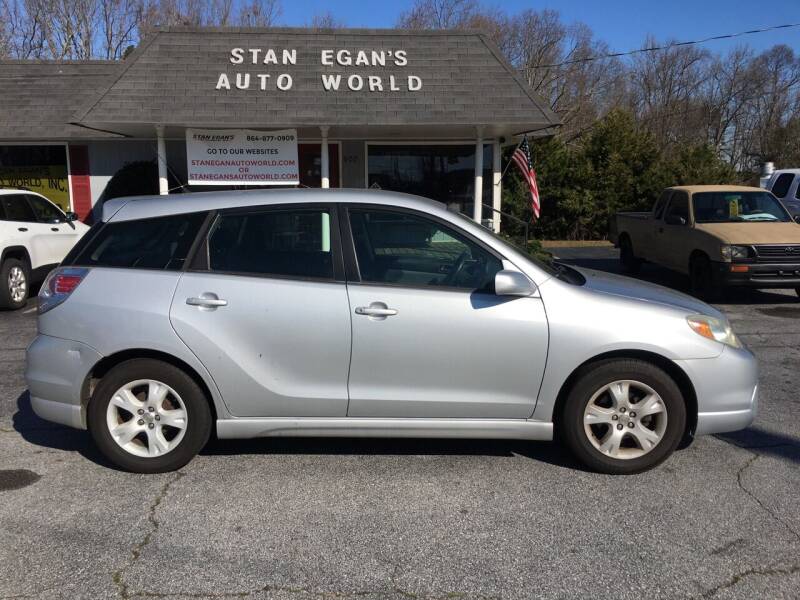 2006 Toyota Matrix for sale at STAN EGAN'S AUTO WORLD, INC. in Greer SC
