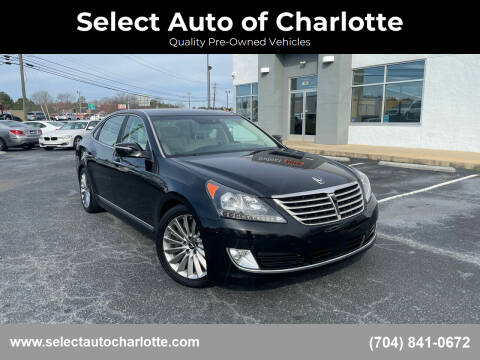 2016 Hyundai Equus for sale at Select Auto of Charlotte in Matthews NC