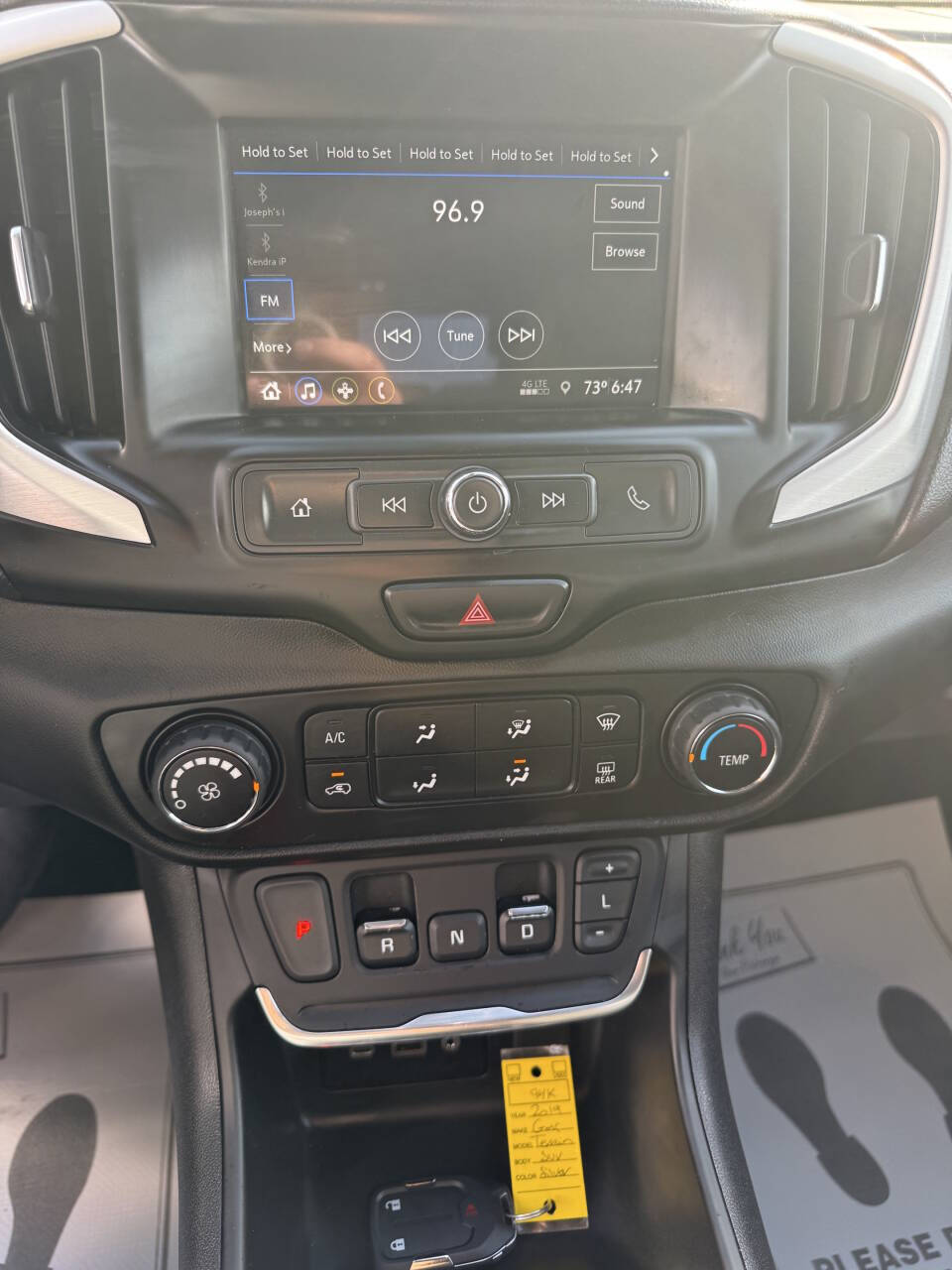 Silver 2019 GMC Terrain SLE SLE 4dr SUV 22
