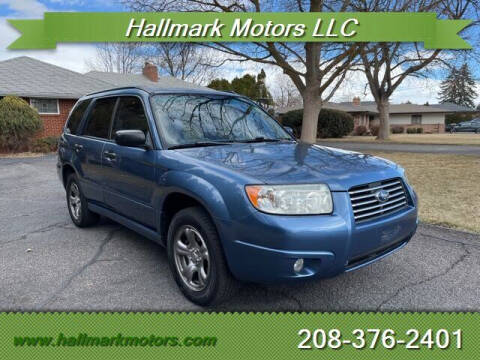 2007 Subaru Forester for sale at HALLMARK MOTORS LLC in Boise ID